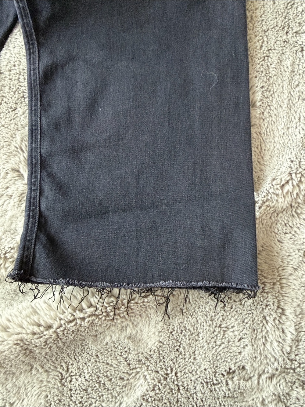 Citizens of Humanity Charcoal Black Slim Denim Jeans - Picture 6 of 7